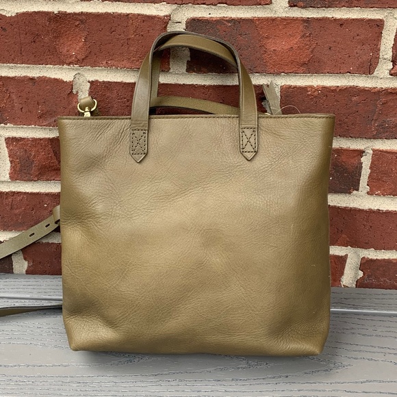 Madewell Zip-Top Transport Crossbody Bag with Stripe - Picture 3 of 11